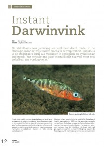 stekelbaars darwinvink visionair