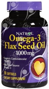 Lijnzaadolie is rijk aan het omega-3 vetzuur ALA. Gebruik met mate. 